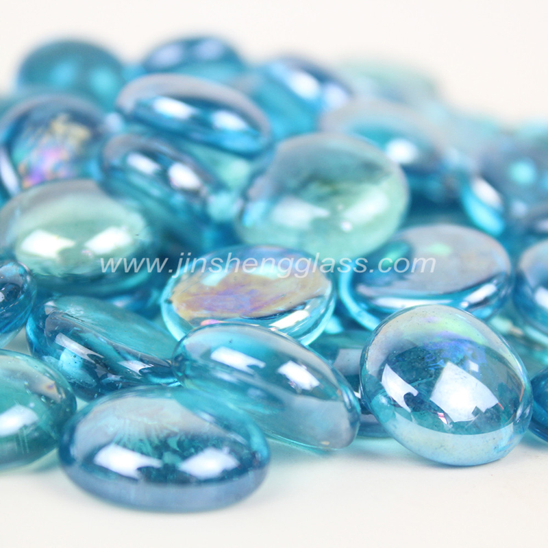 Iridescent Aqua Blue