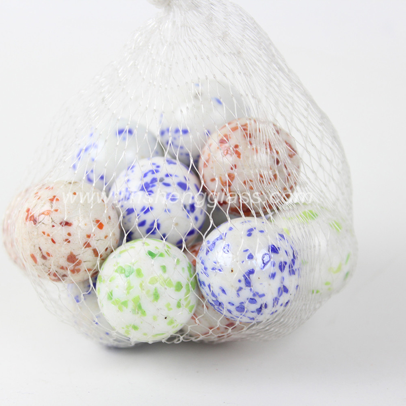 mixed glass marble